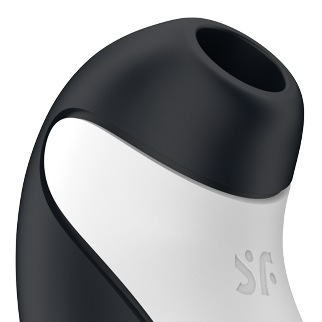Orca – Air Pulse Stimulator en Vibrator – Zwart/Wit