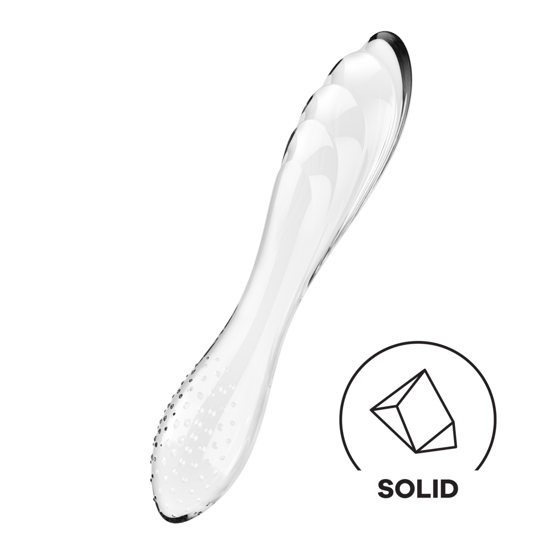 Dazzling Crystal 1 – Glas Dildo – Transparant