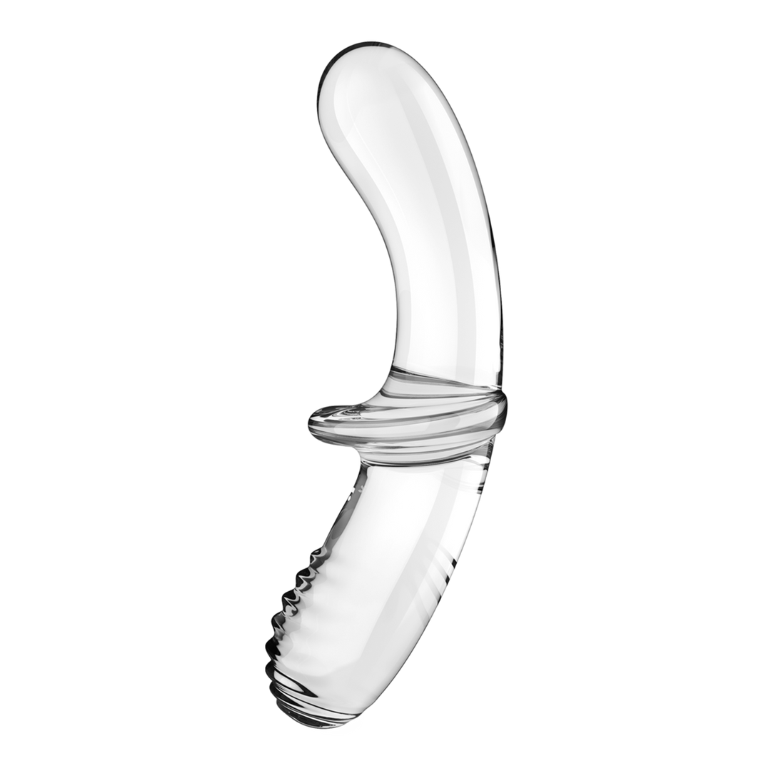 Dubbele Crystal – Glazen Dildo – Transparant