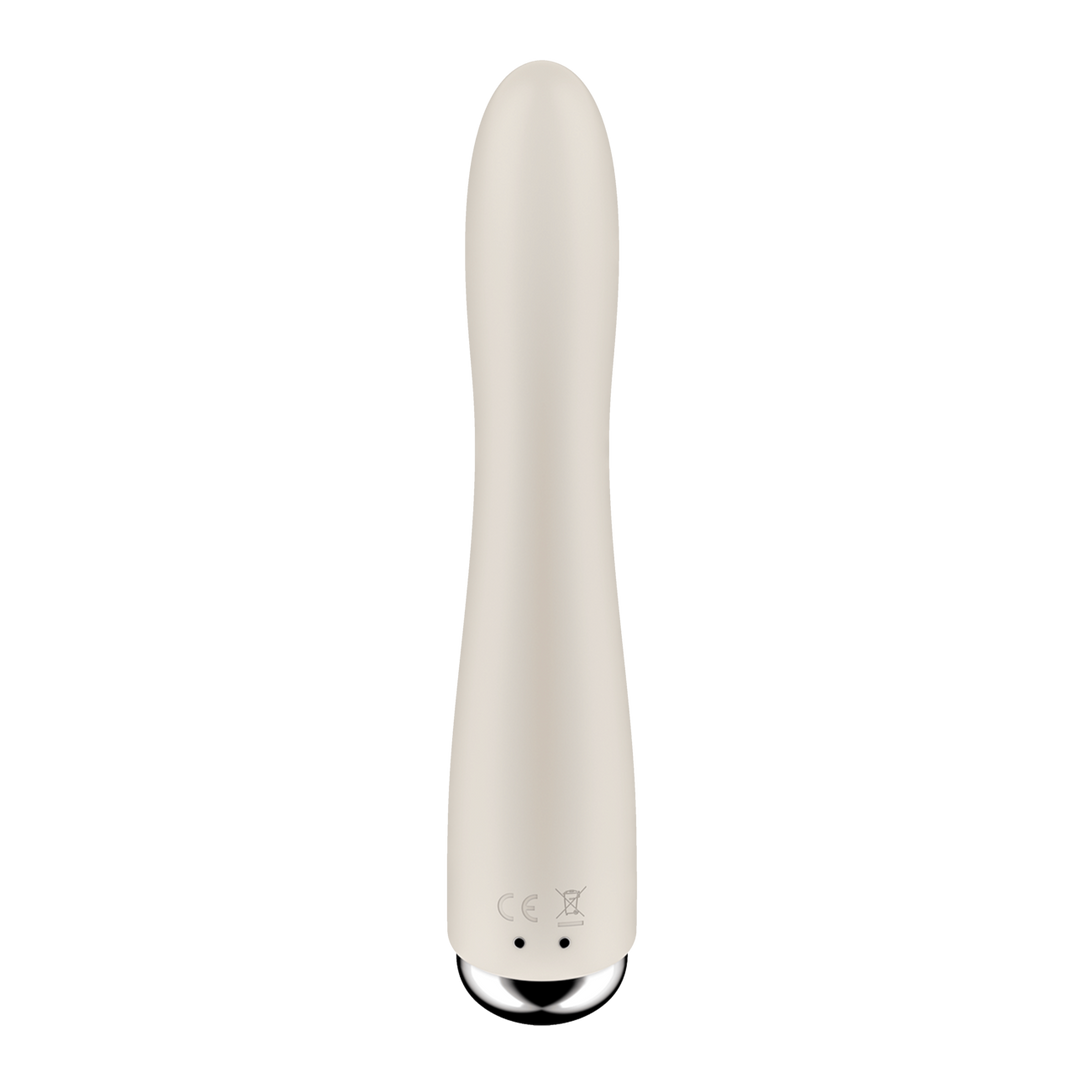 Spinning Vibe 1 – Rotating G-Spot Vibrator – Beige