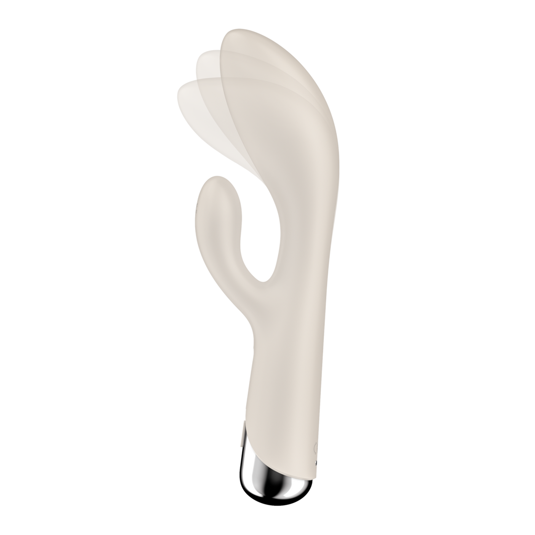 Spinning Rabbit 1 – Rotating Rabbit Vibrator – Beige