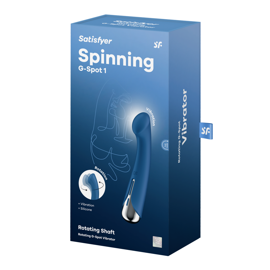 Spinning G-Spot 1 – Draaibare G-Spot Vibrator – Blauw