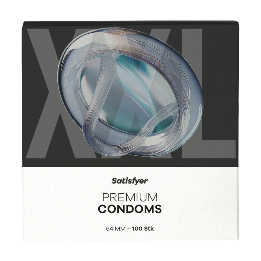 Condooms – Maat XXL – 64mm – 100 Stuks