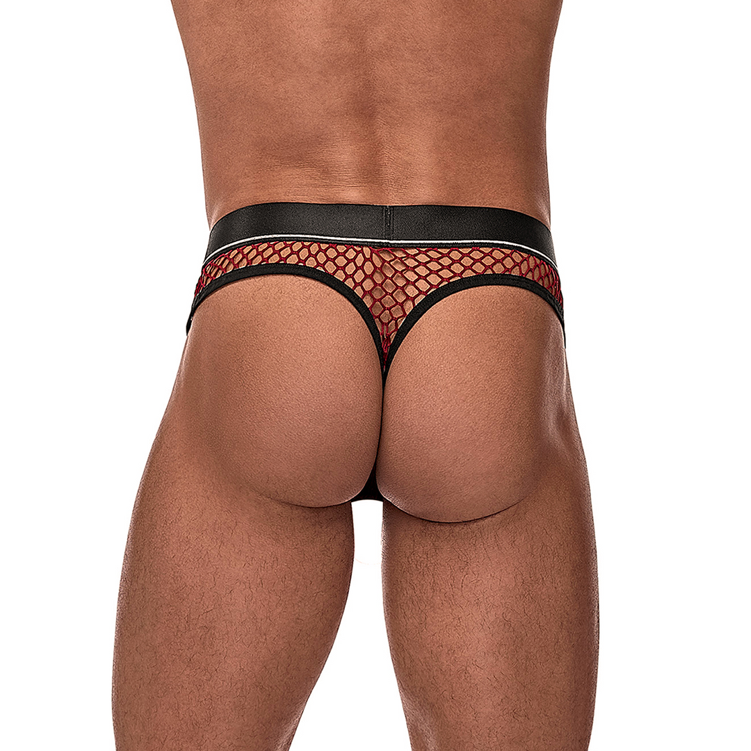 Cock Ring Thong – S/M – Bordeaux