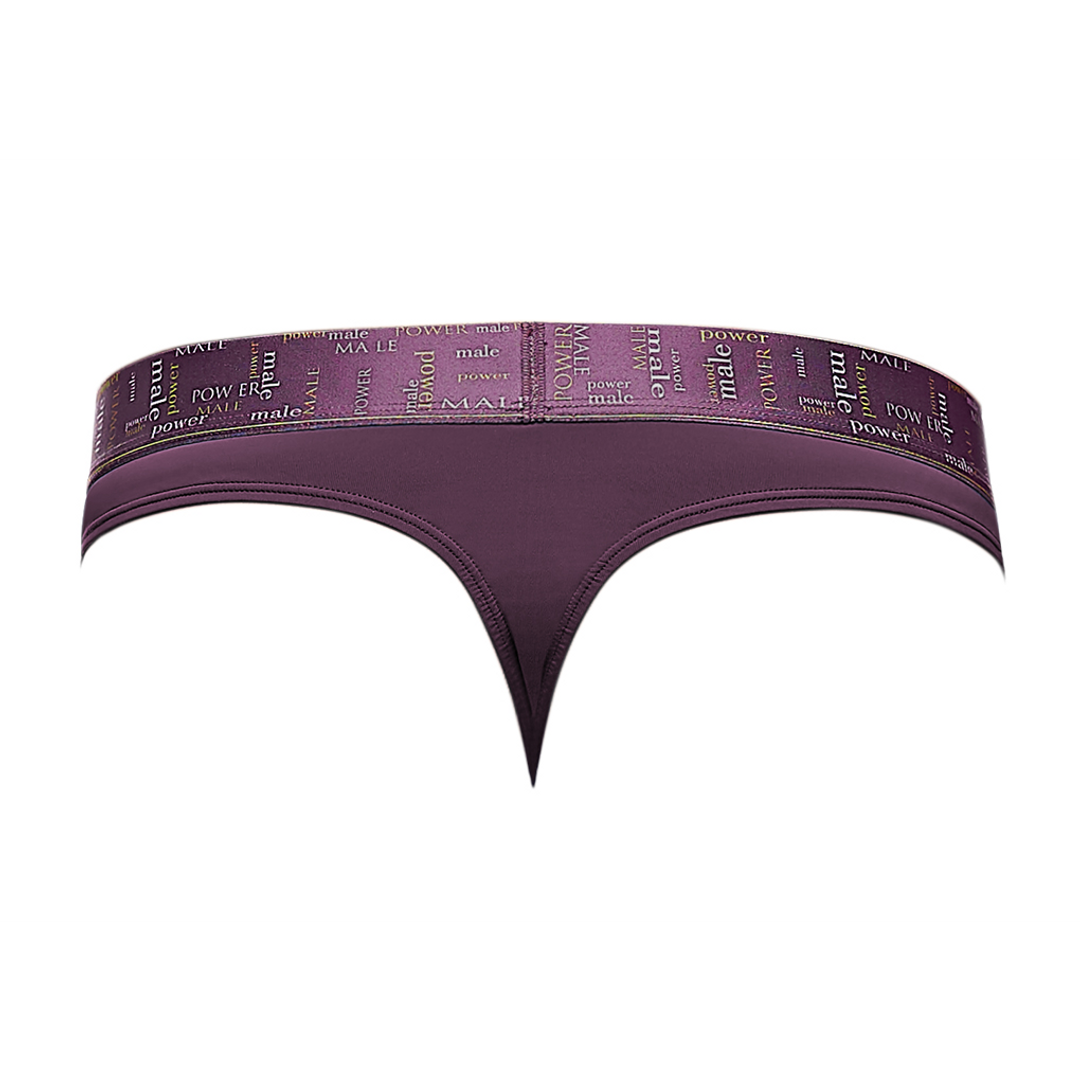 Enhancer Thong – L/XL – Aubergine