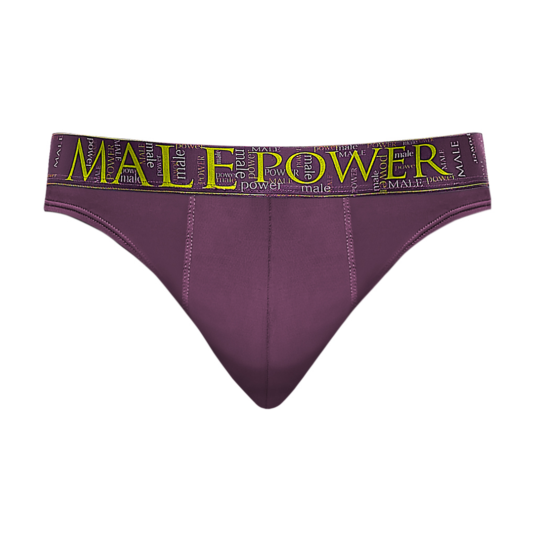 Enhancer Thong – S/M – Aubergine
