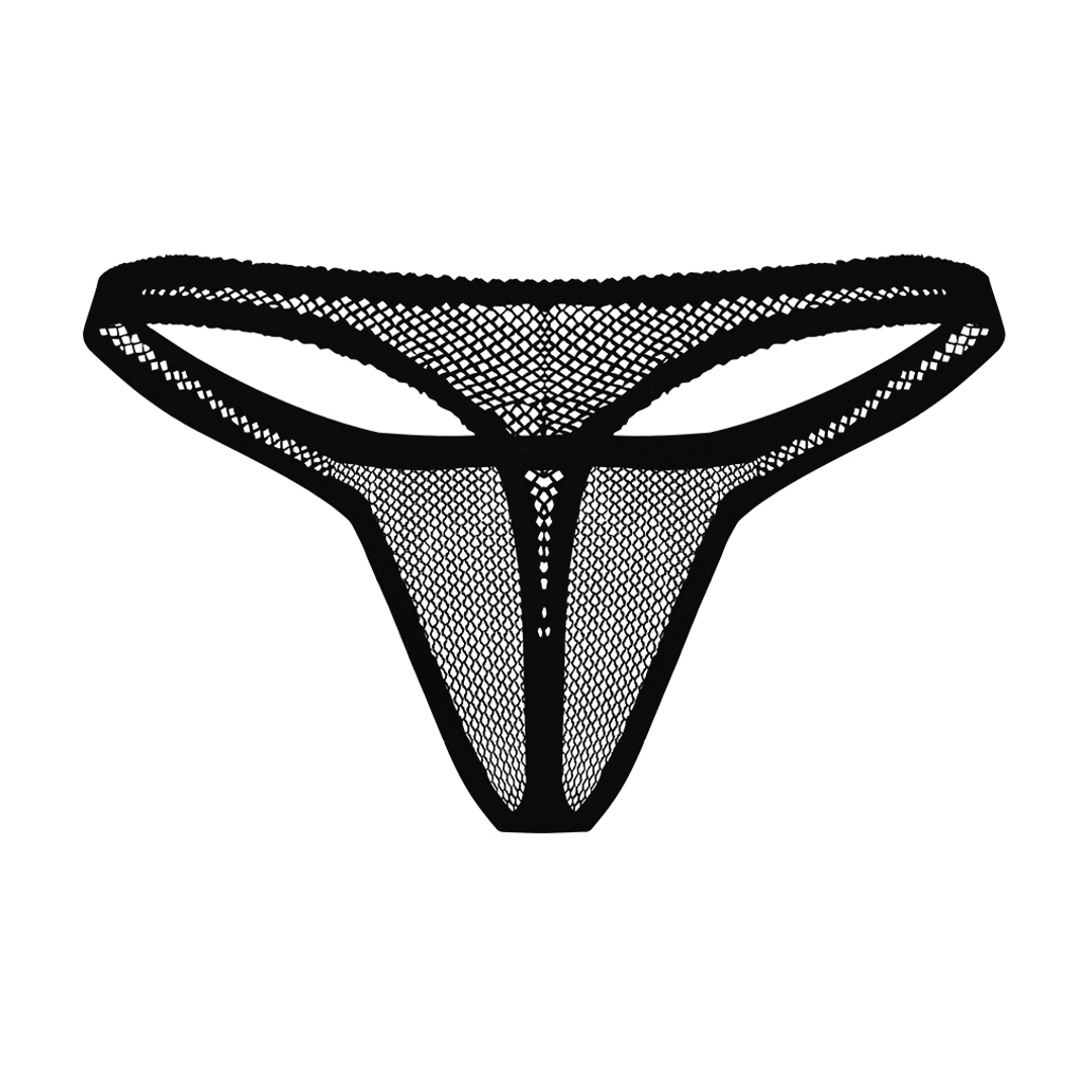Bong Thong – S/M – Zwart