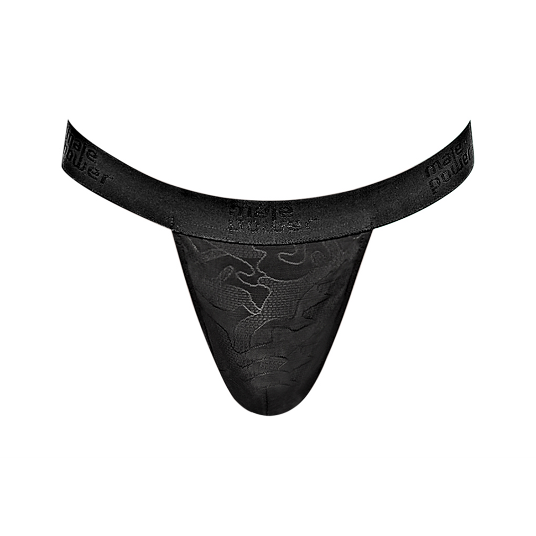 Micro G-String V – S/M – Zwart
