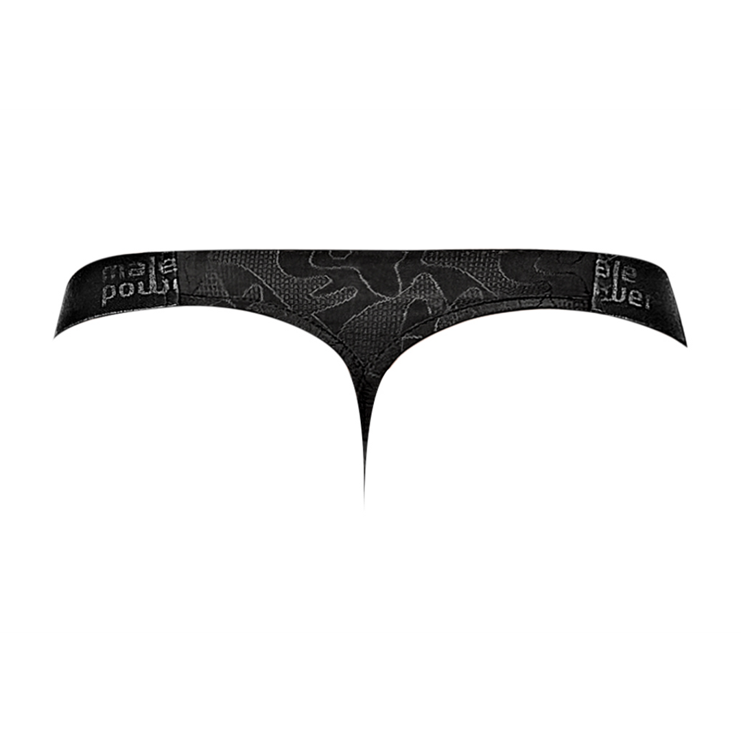 Micro G-String V – S/M – Zwart