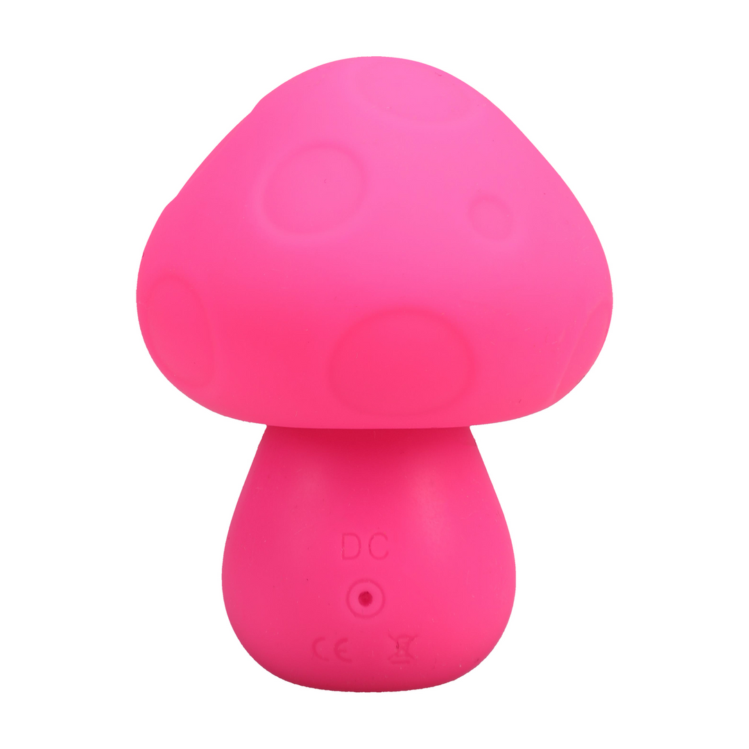 Paddenstoel Vibe – Oplaadbare Siliconen Vibrator – Roze