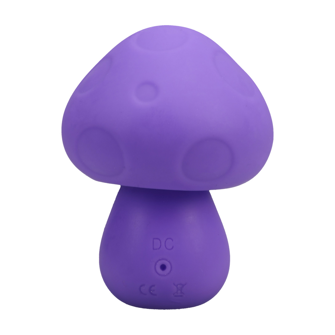 Mushroom Vibe – Oplaadbare Siliconen Vibrator – Paars
