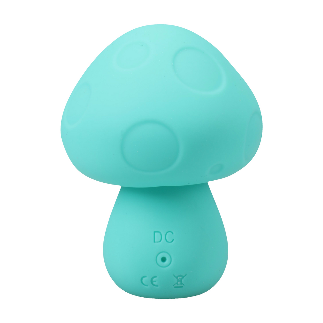 Paddenstoel Vibe – Oplaadbare Siliconen Vibrator – Teal