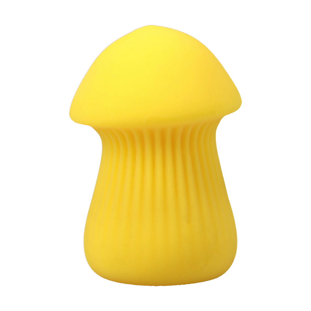 Paddenstoel Stroker – ULTRASKYN Mini Stroker – Geel
