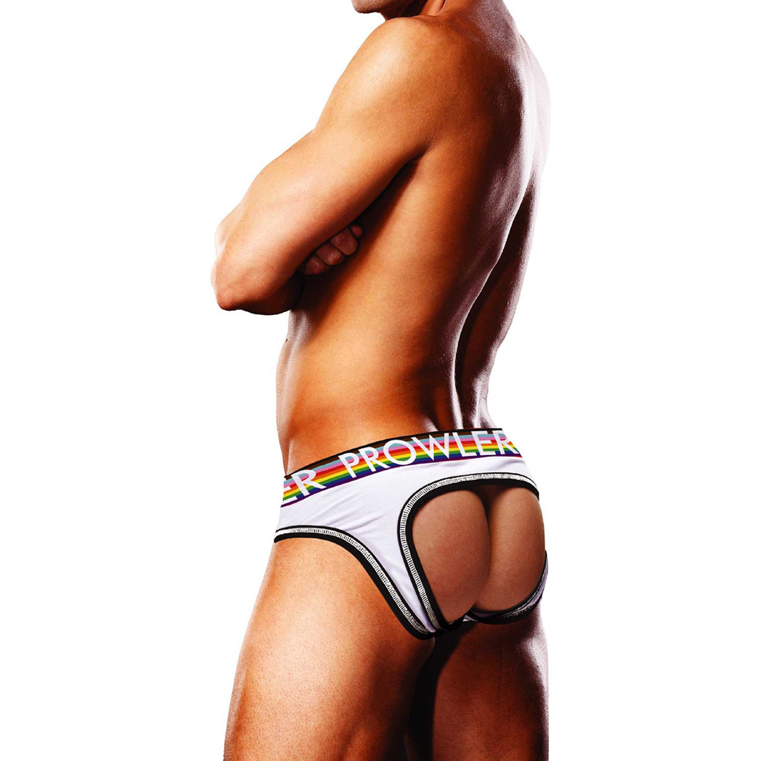 Oversized Paw Open Brief – M – Wit