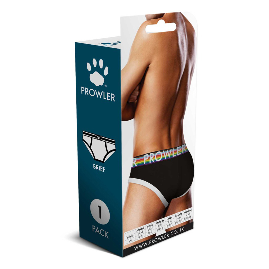 Oversized Paw Brief – L – Zwart