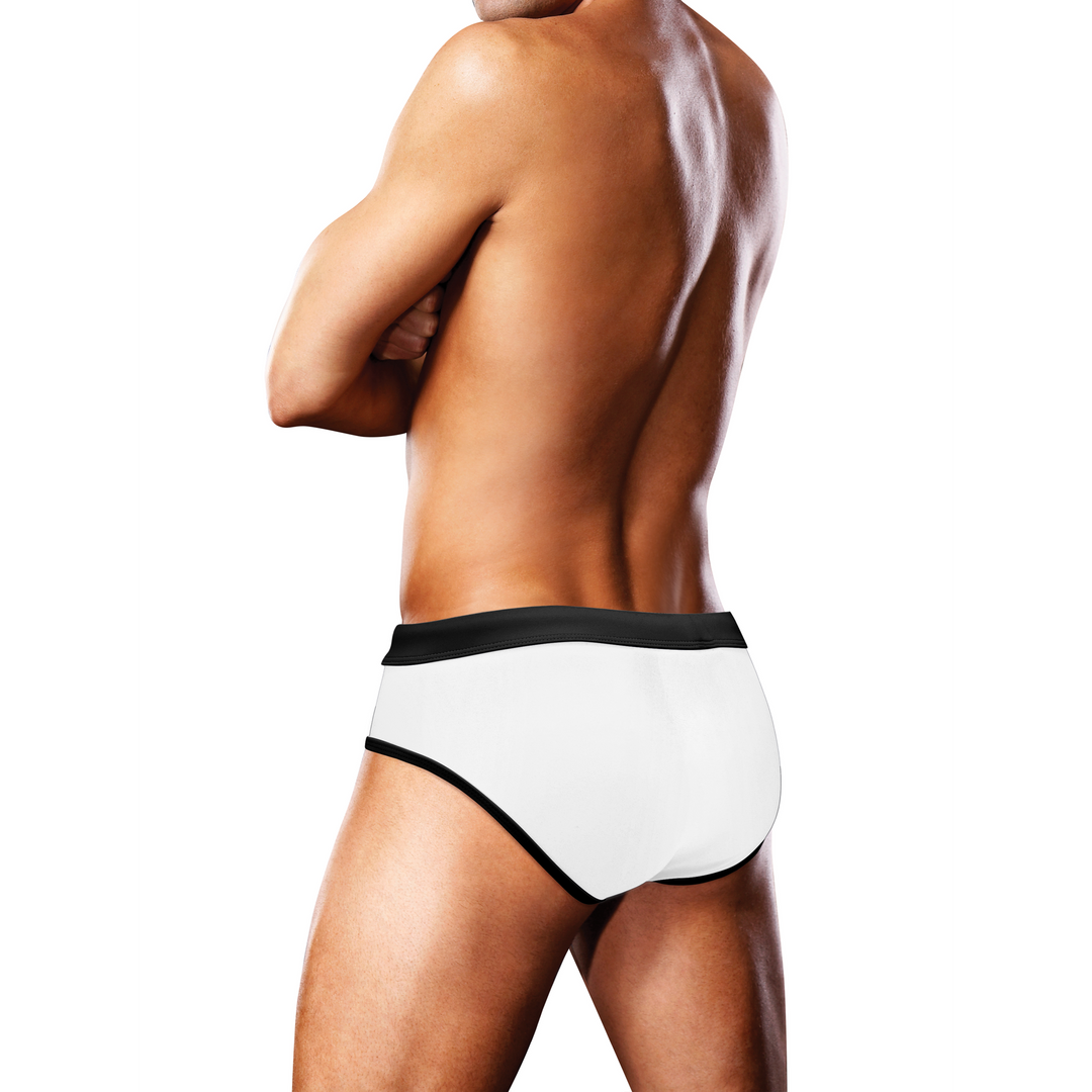 Zwemslip Wit Oversized Paw – M