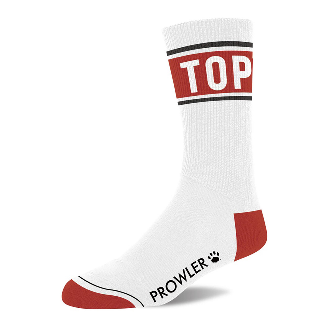 Top Socks – Wit/Rood
