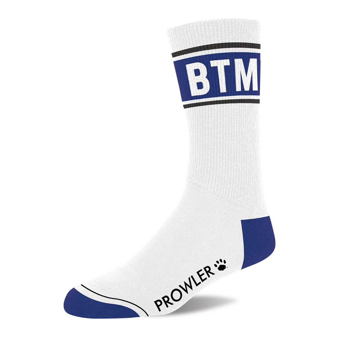 Btm Sokken – Wit/Blauw