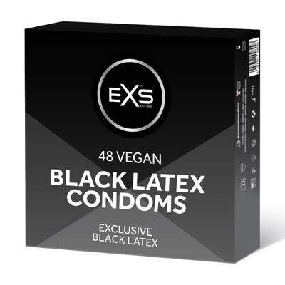 EXS Black Latex - Condooms - 48 Stuks
