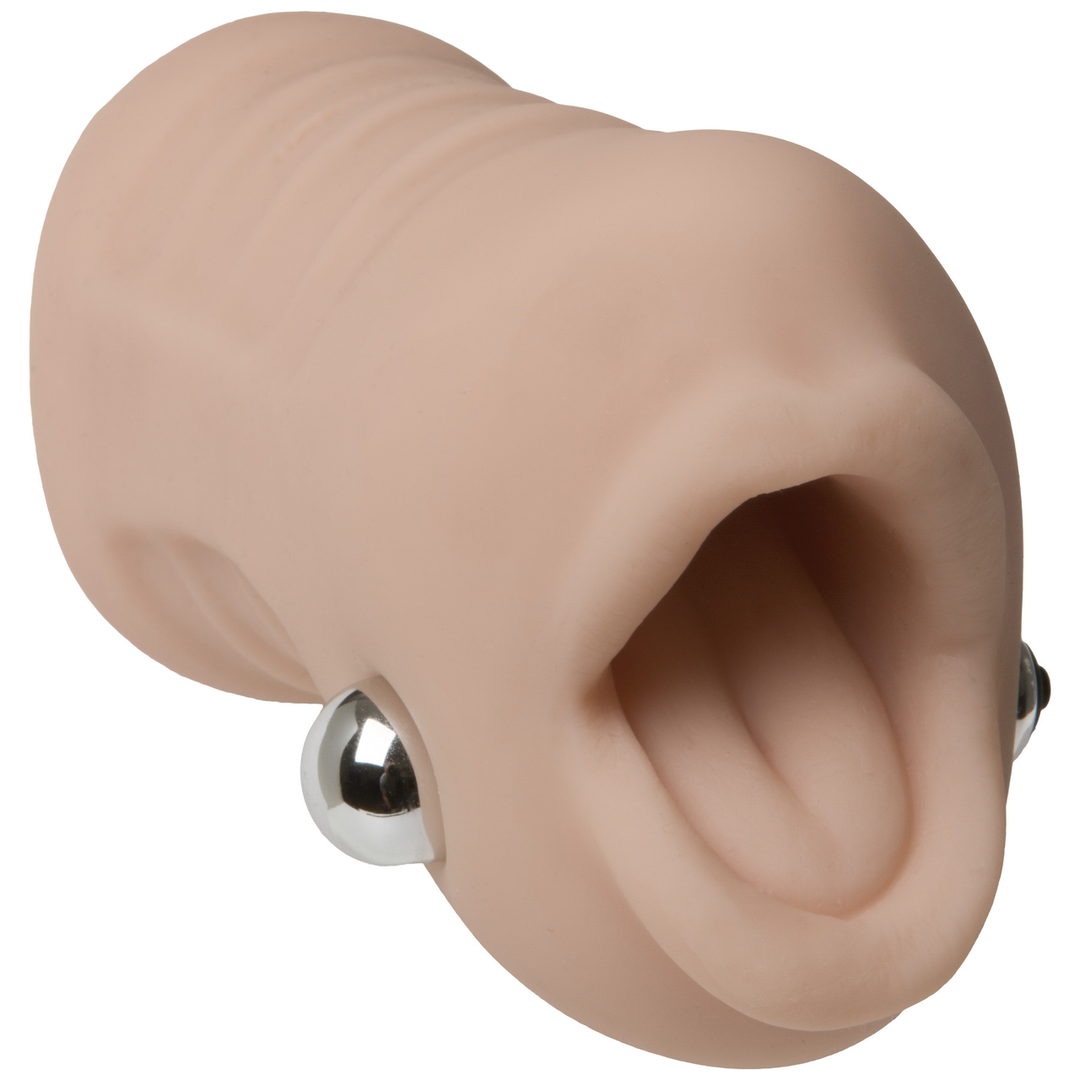 Vibrerende Deep Throat Sucker – Mond Masturbator