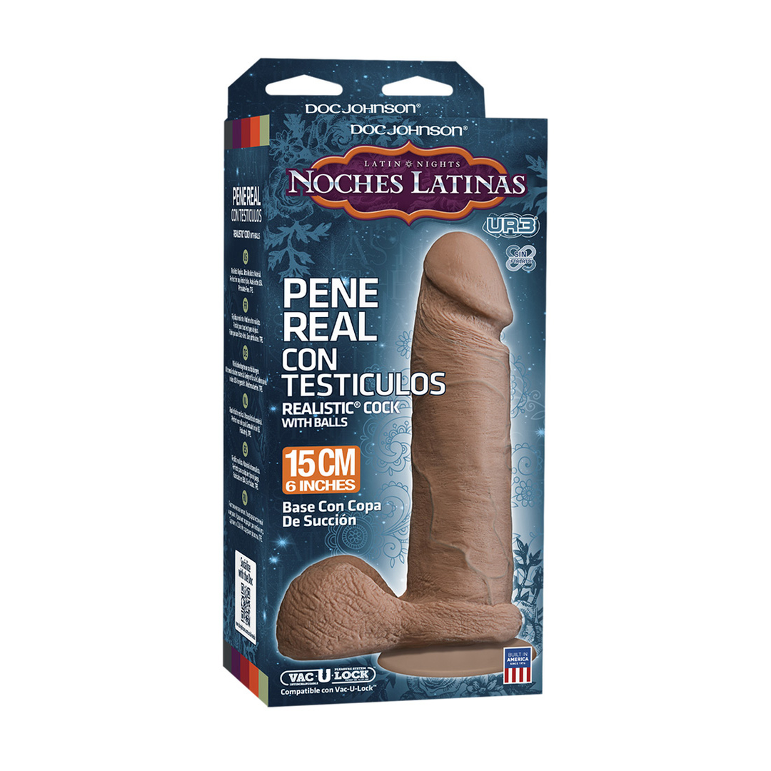 Realistische ULTRASKYN Cock met Ballen – 6 / 15 cm