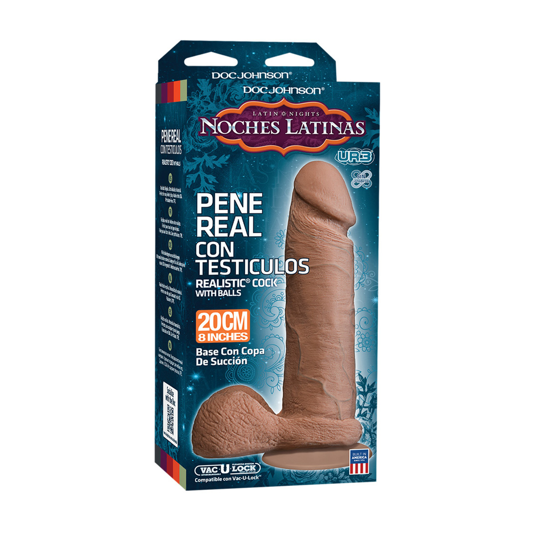 Realistische ULTRASKYN Cock met Ballen – 8 / 20 cm
