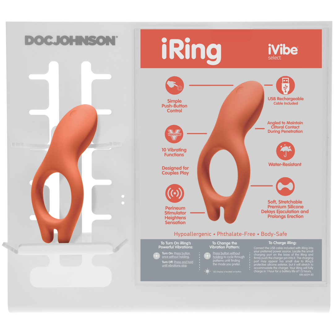 iRing - Expositor de acrílico - Coral