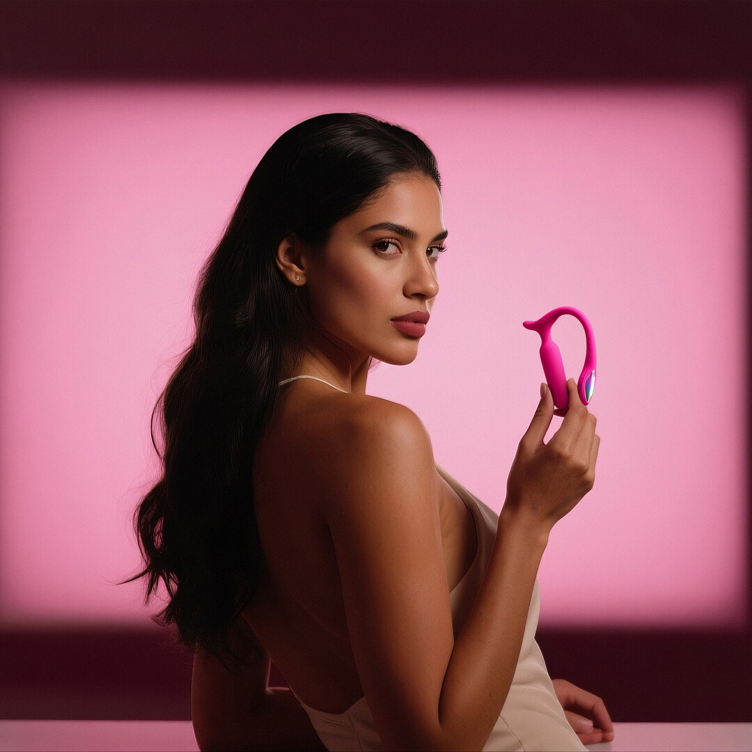Lush Anal - Remote Controlled Small Anal Vibrator - Pink