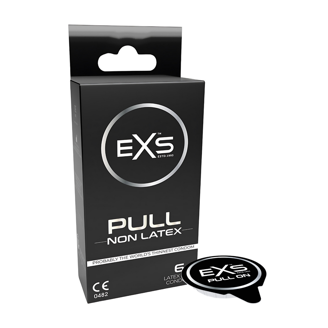 EXS Pull - Condones Sin Látex - 6 Piezas