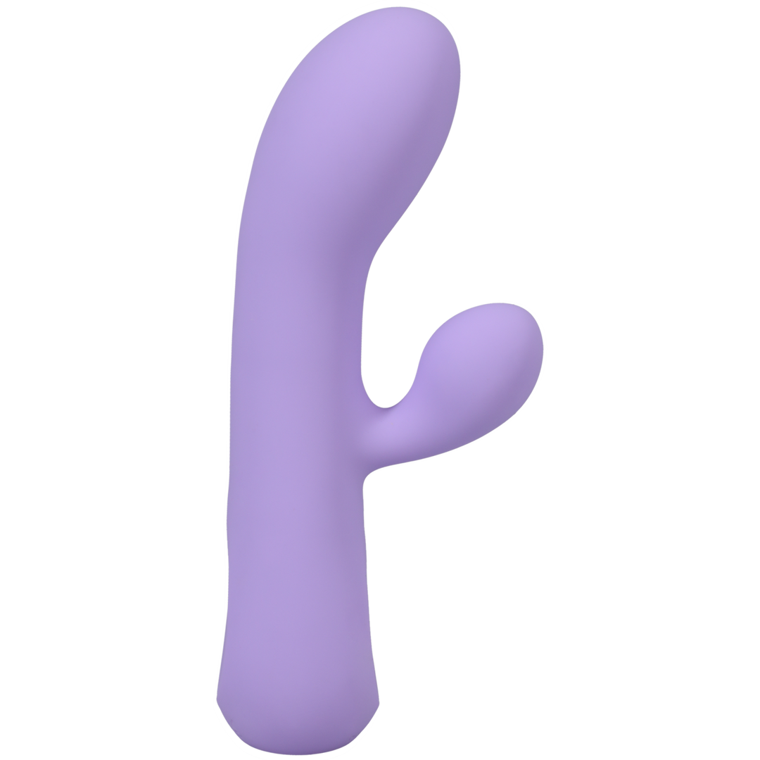 Aura - Vibrador de Silicona Recargable en Forma de Conejito - Lila