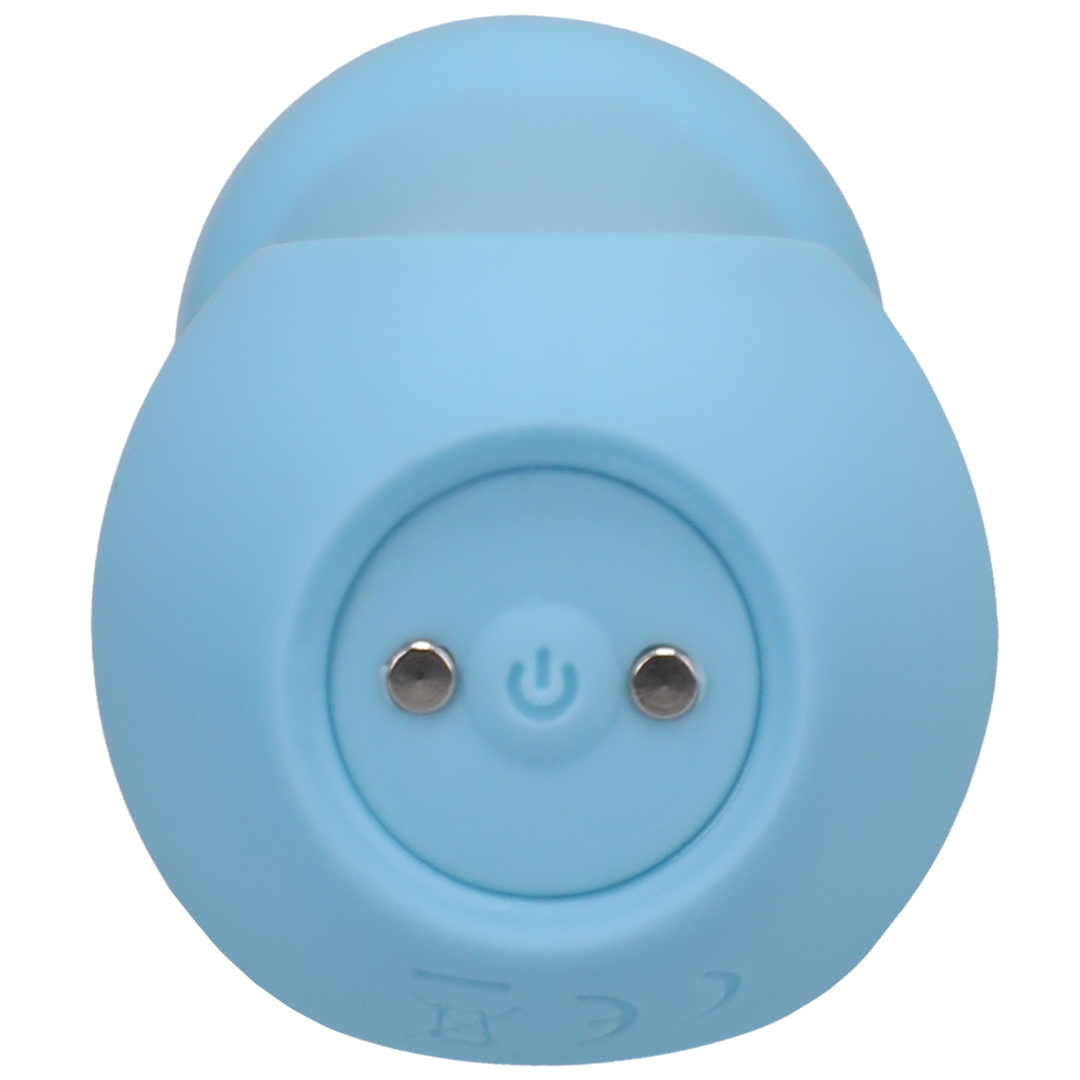 Euphoria – Oplaadbare Siliconen Wandvibrator – Blauw