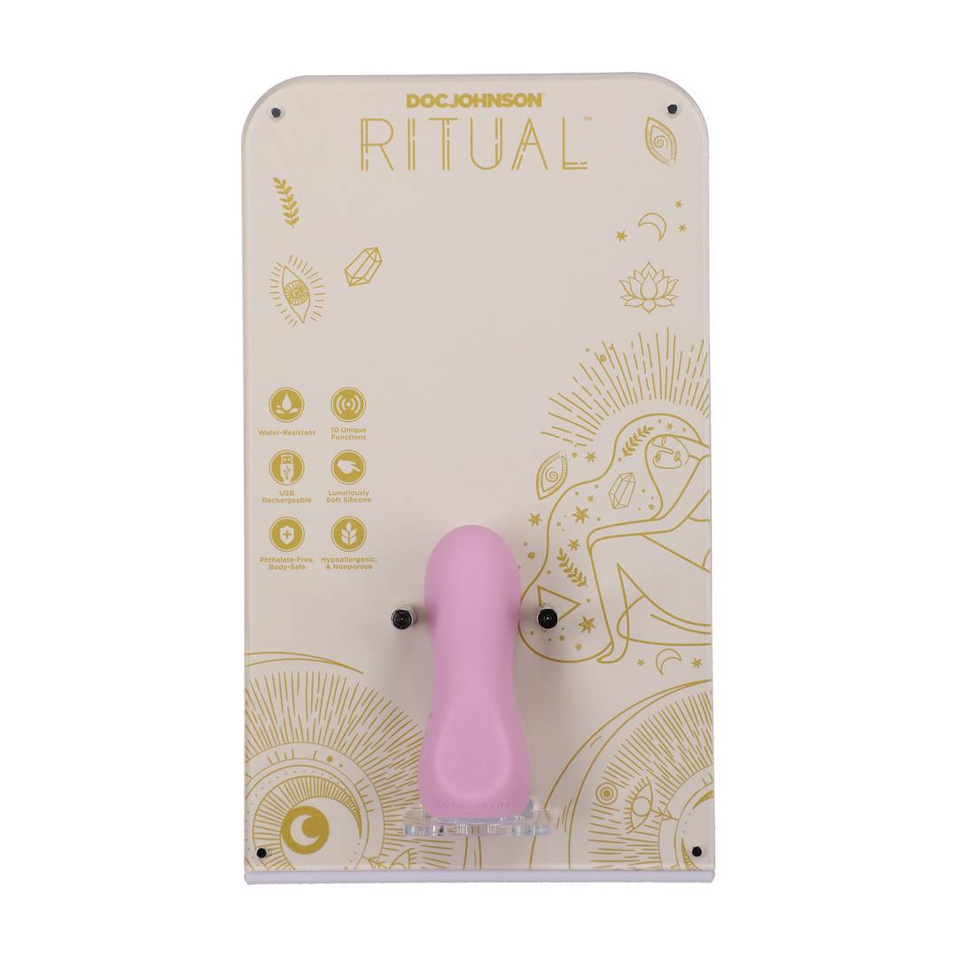 Expositor Acrílico - RITUAL - Sueño - Vibrador Bullet de Silicona Recargable