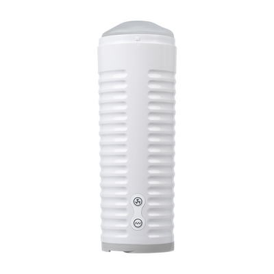 Max 2 - Bluetooth App-gestuurde Mannenmasturbator - Wit