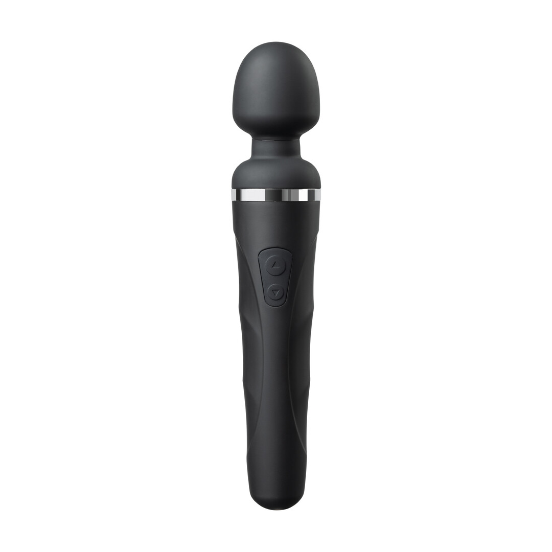 Domi 2 - Bluetooth App-controlled Mini Wand Massager - Black