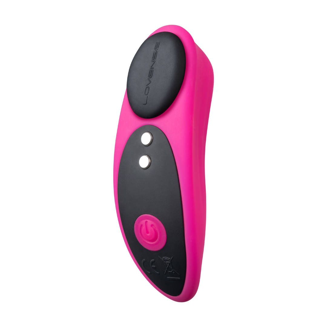 Ferri - Magnetic App-controlled Clitoral Panty Vibrator - Pink/Black