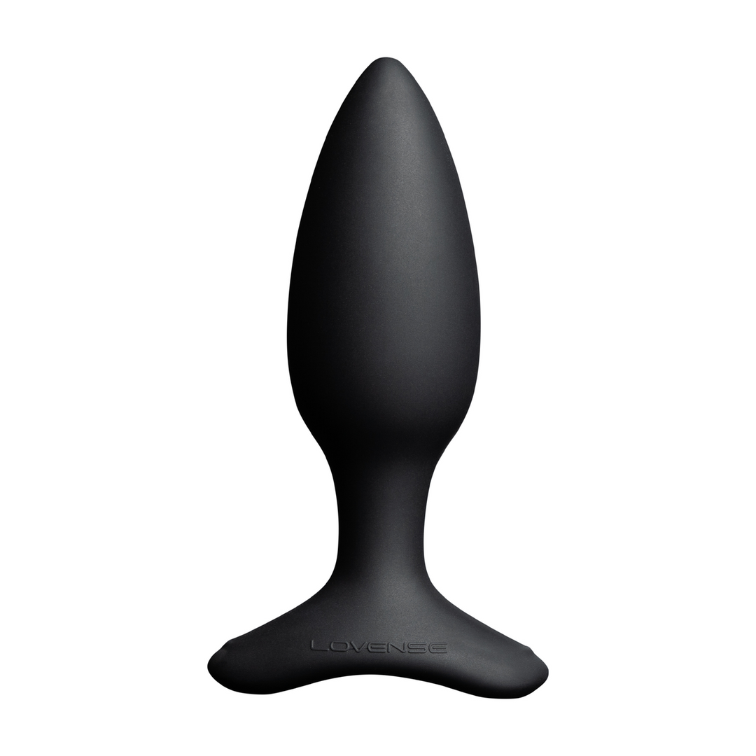 Hush 2 - Plug Anal Vibrante Controlado por App - 1.5 / 3,8 cm - Negro