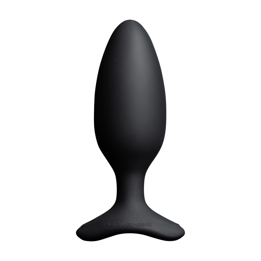 Hush 2 - Plug Anal Vibrante Controlado por App - 1.75 / 4,4 cm - Negro