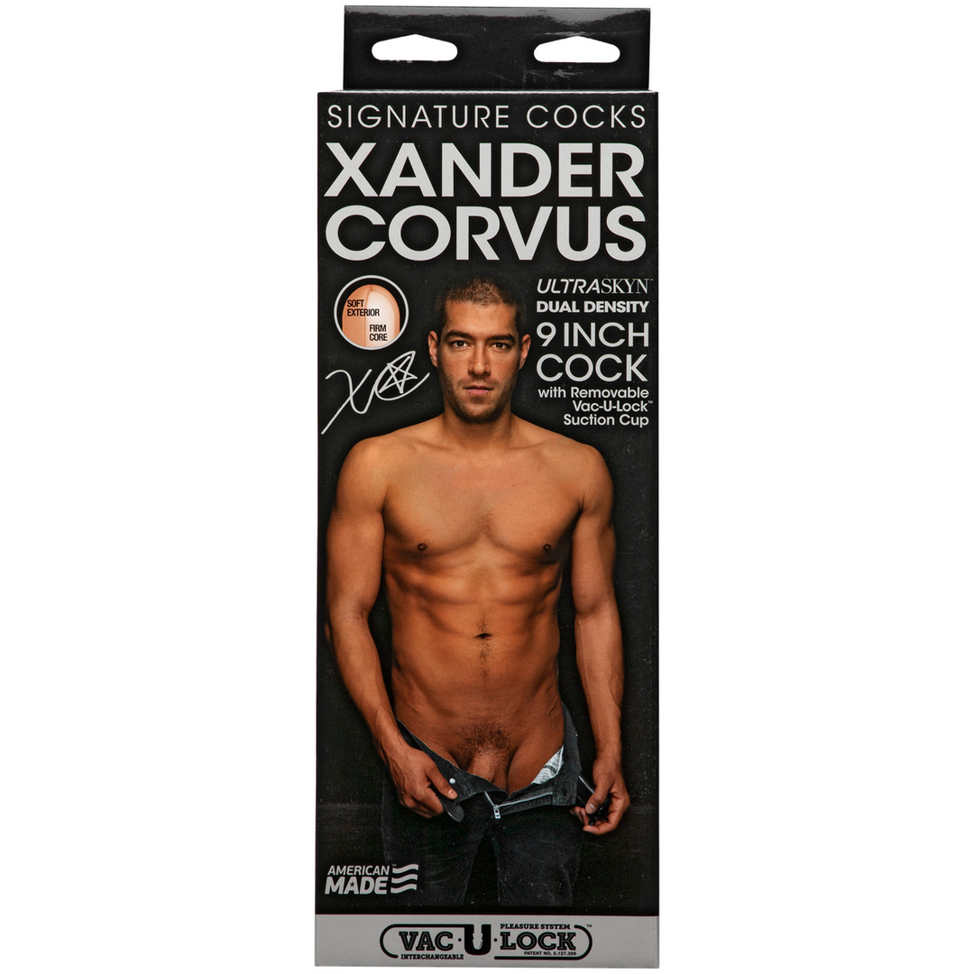 Xander Corvus – Realistische ULTRASKYN Dildo – 9 / 22 cm – Vanille