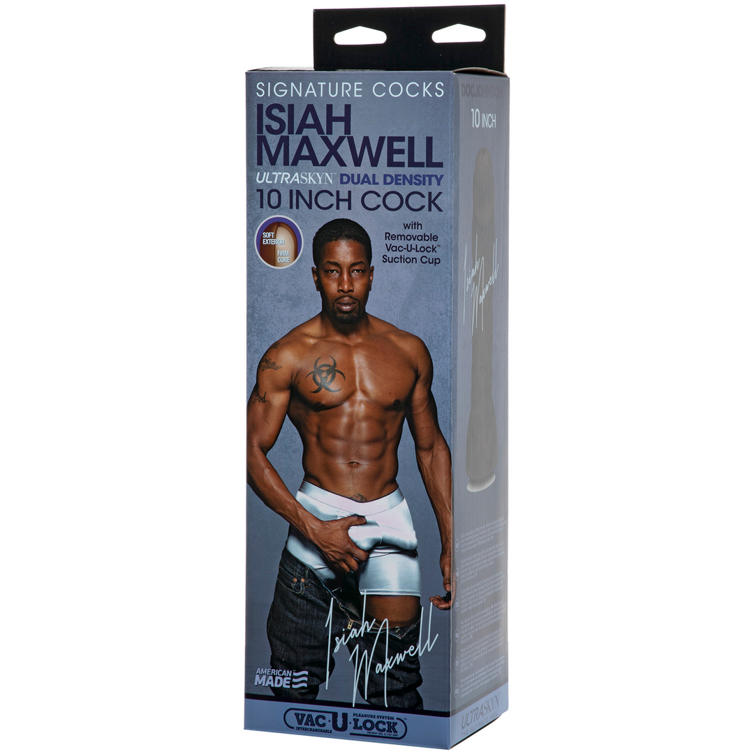 Isiah Maxwell – Realistic ULTRASKYN Dildo – 10 / 25 cm