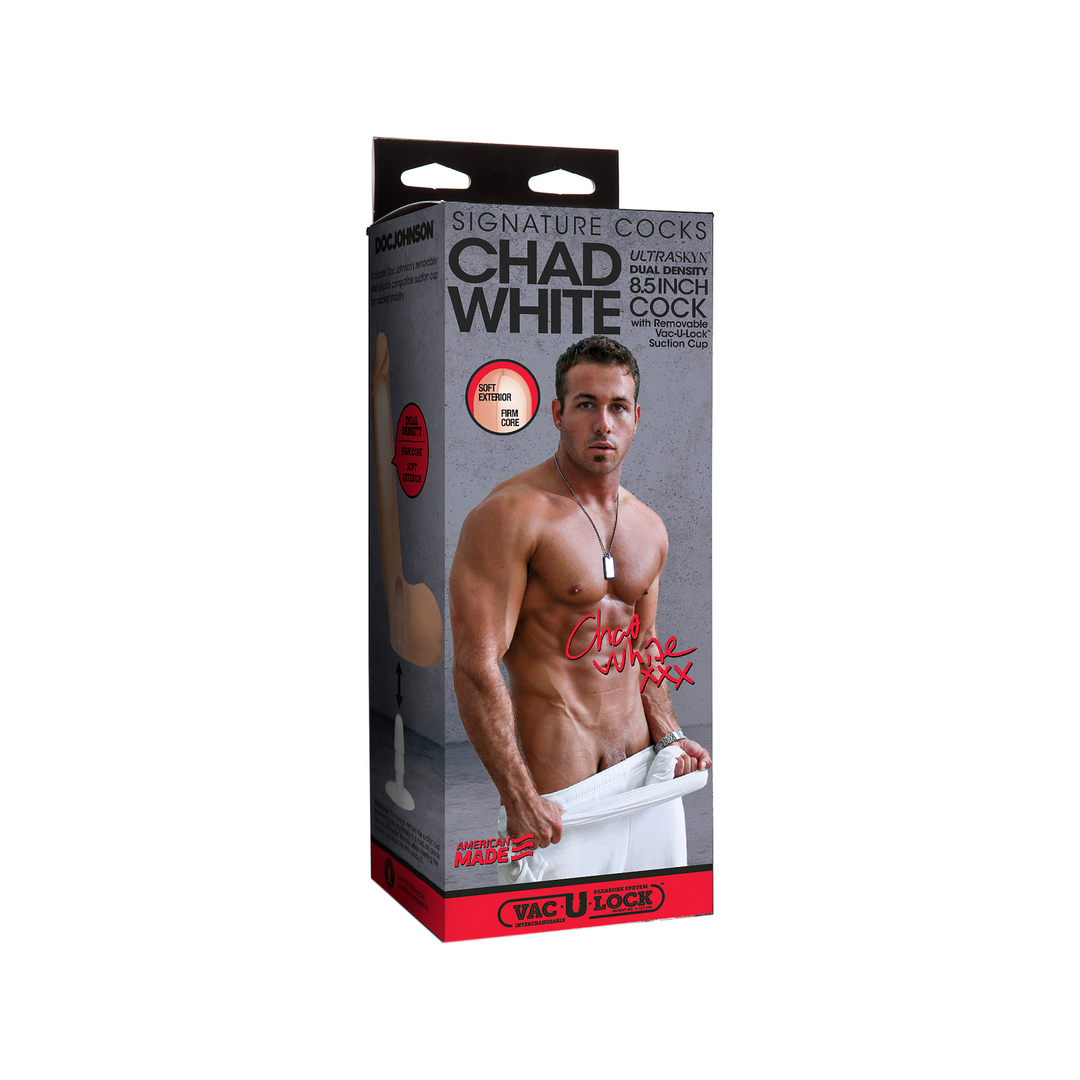 Chad White – Realistic ULTRASKYN Dildo – 8 / 20 cm
