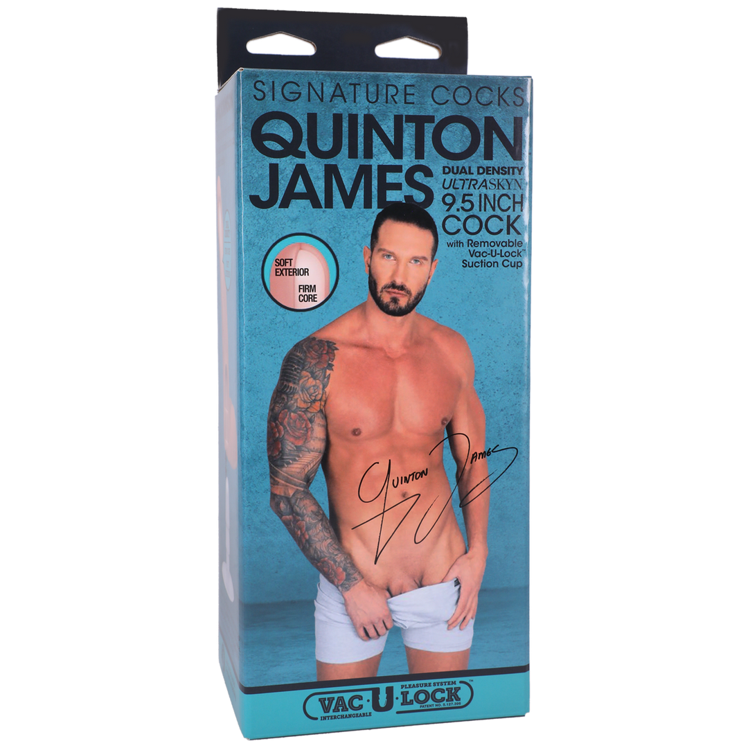 Quinton James – Realistic ULTRASKYN Dildo – 9.5 / 24 cm
