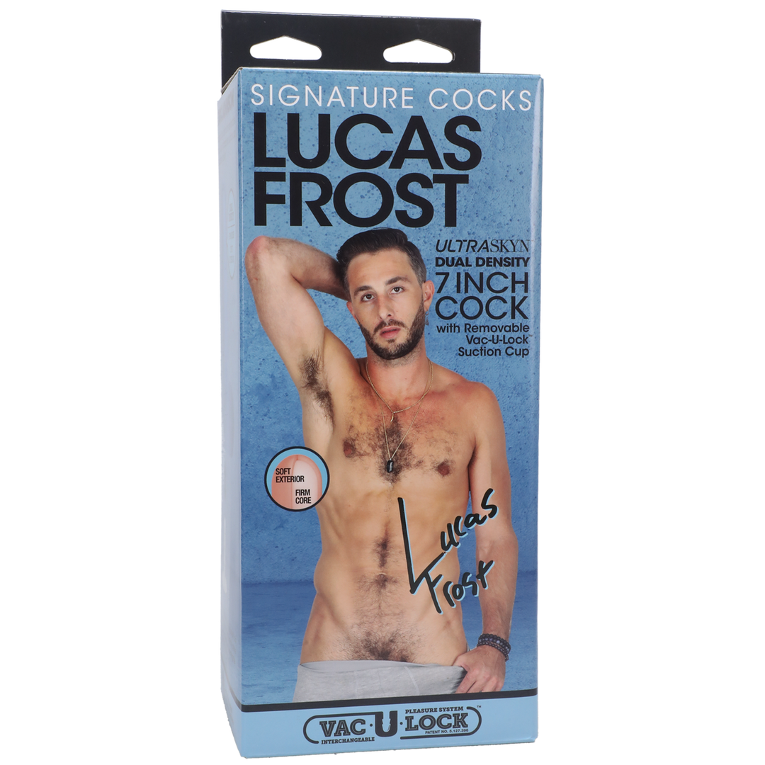 Lucas Frost – Realistische ULTRASKYN Dildo – 7 / 18 cm – Vanilla