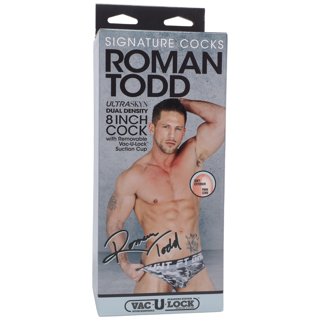 Roman Todd – Realistic ULTRASKYN Dildo – 8 / 20 cm – Vanilla