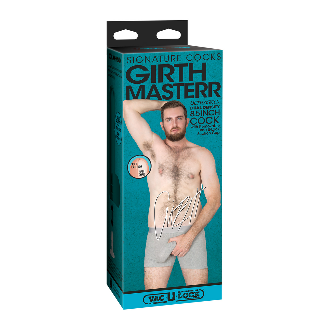 Girthmasterr – Realistisch ULTRASKYN Dildo – 8.5 / 23 cm – Vanilla
