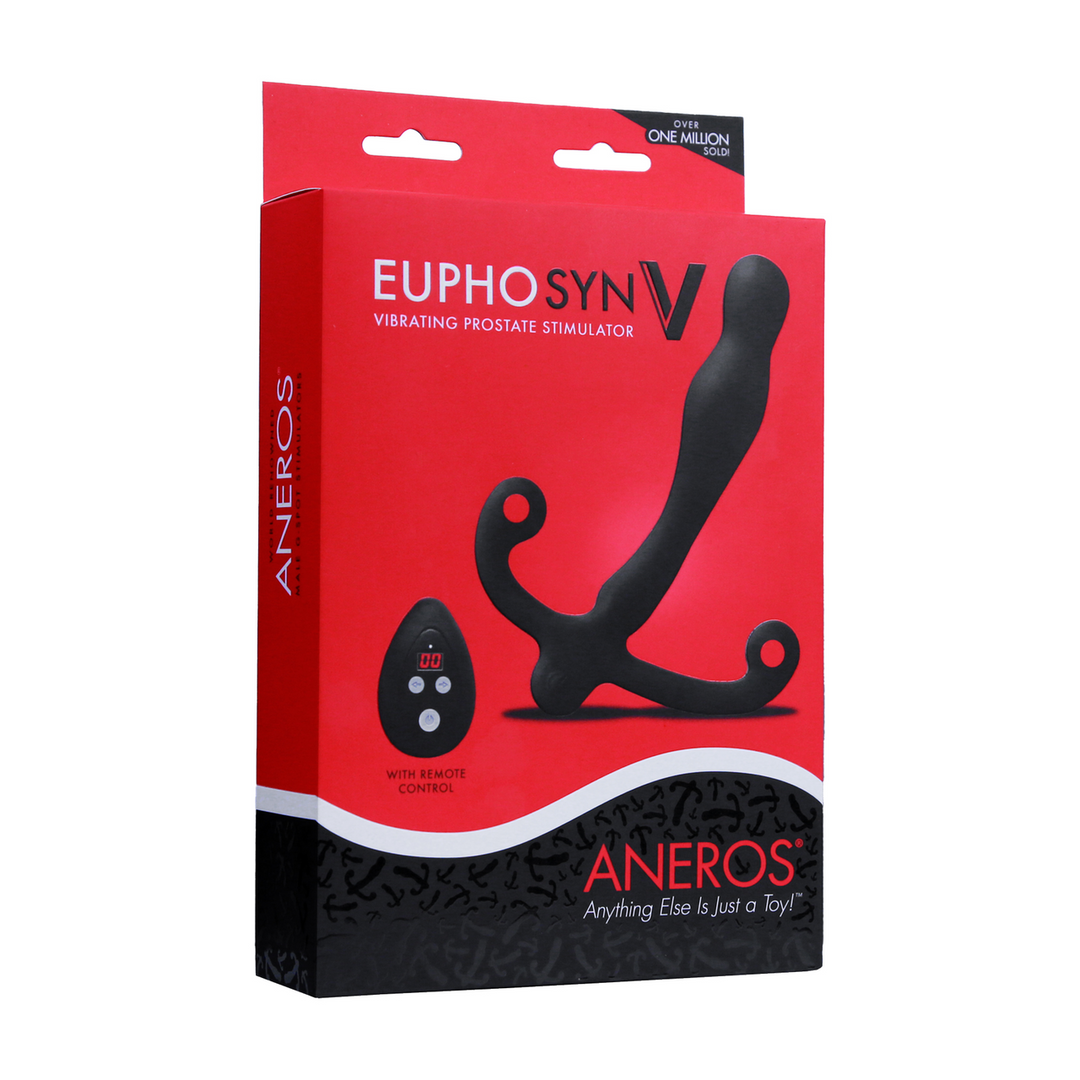 Eupho Syn V - Vibrating Prostate Stimulator - Black