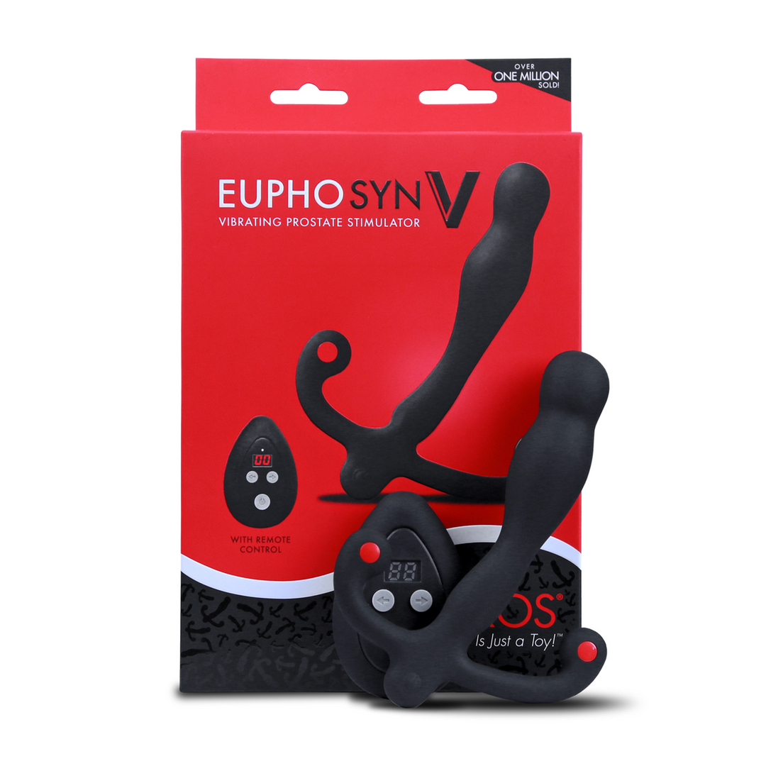 Eupho Syn V - Vibrating Prostate Stimulator - Black