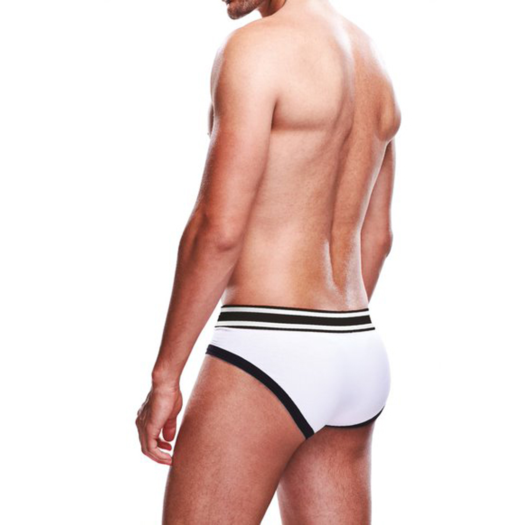 Boxershort – M – Wit/Zwart