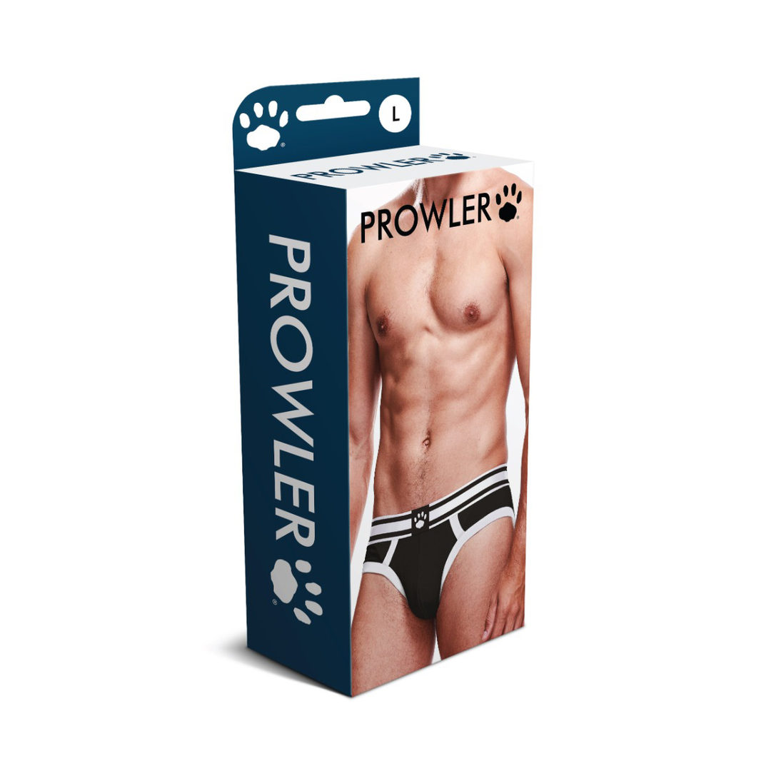 Brief – XL – Zwart/Wit
