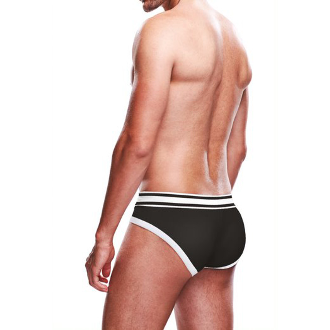 Brief – XL – Zwart/Wit
