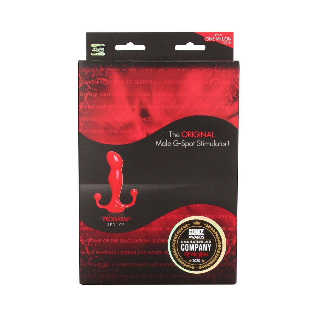 Progasm – Mannen G-Punt Stimulator – Rood IJs